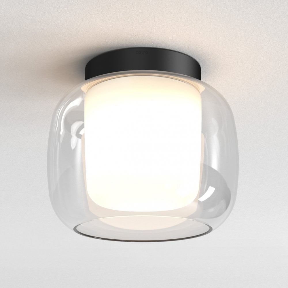 Aquina Ceiling Light Fixture in Matte Black Finish