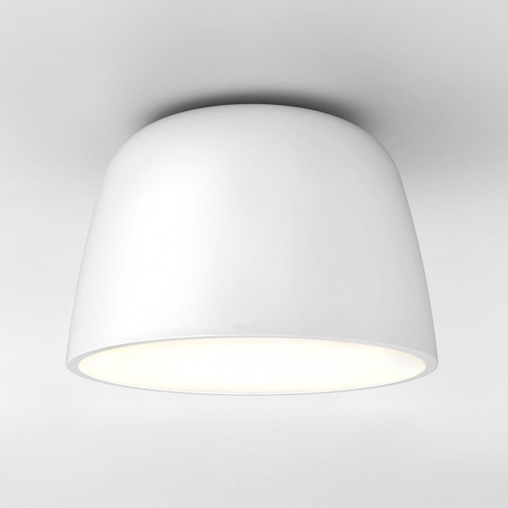 Matte White Taiko Ceiling Light 300