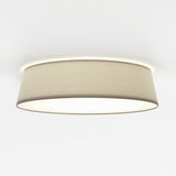 Modern Putty Fabric Ceiling Light Fixture