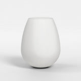 Opal White Tacoma Tulip Glass with Elegant Silhouette