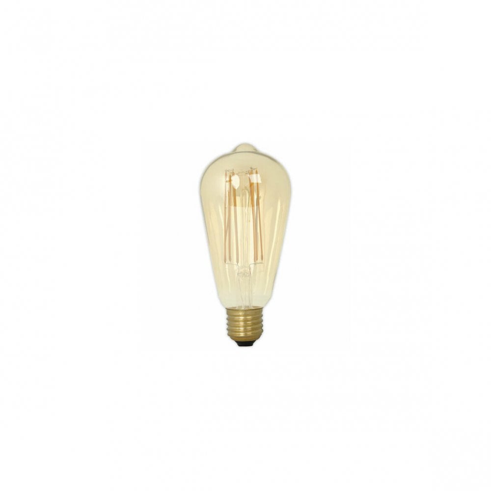 Golden Aura E27 LED Bulb 3.5W 2100K Dimmable with Clear Glass Design