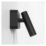 Enna Twin Matte Black Wall Light with LED Illumination