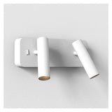 Enna Twin LED Wall Light - Matt White Finish