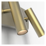 Enna Twin Light in Elegant Matt Gold Finish