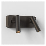 Bronze Enna Twin Wall Light with Integrated LED