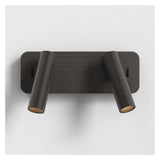 Bronze Enna Twin Wall Light with Integrated LED