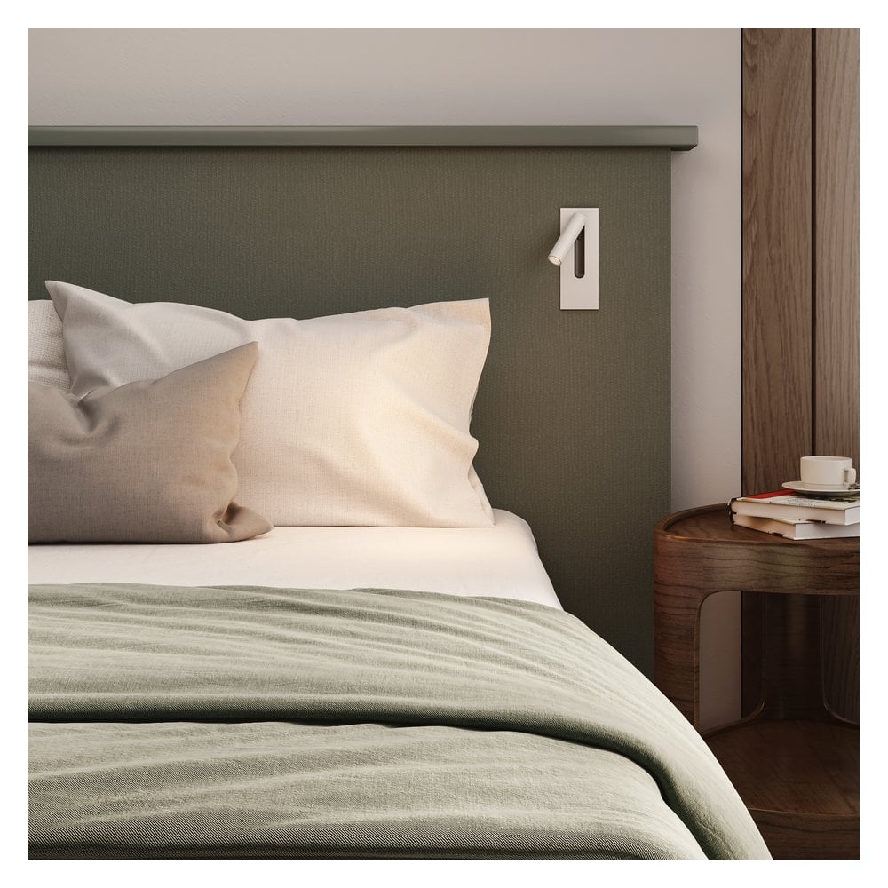 Modern Elegant Matt White LED Wall Sconce