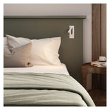 Modern Elegant Matt White LED Wall Sconce