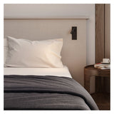 Sleek Matt Black LED Wall Light