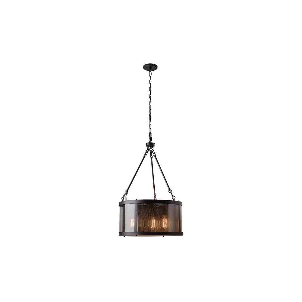 Industrial Elegance: Bluffton Trio Pendant Light