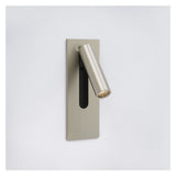 Sleek Matte Nickel LED Wall Light
