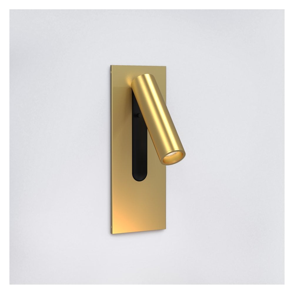 Matt Gold LED Wall Sconce - Fuse 3