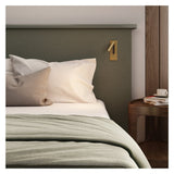 Matt Gold LED Wall Sconce - Fuse 3