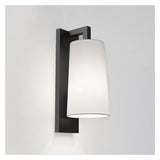Lago 280 Matte Black Outdoor Wall Light