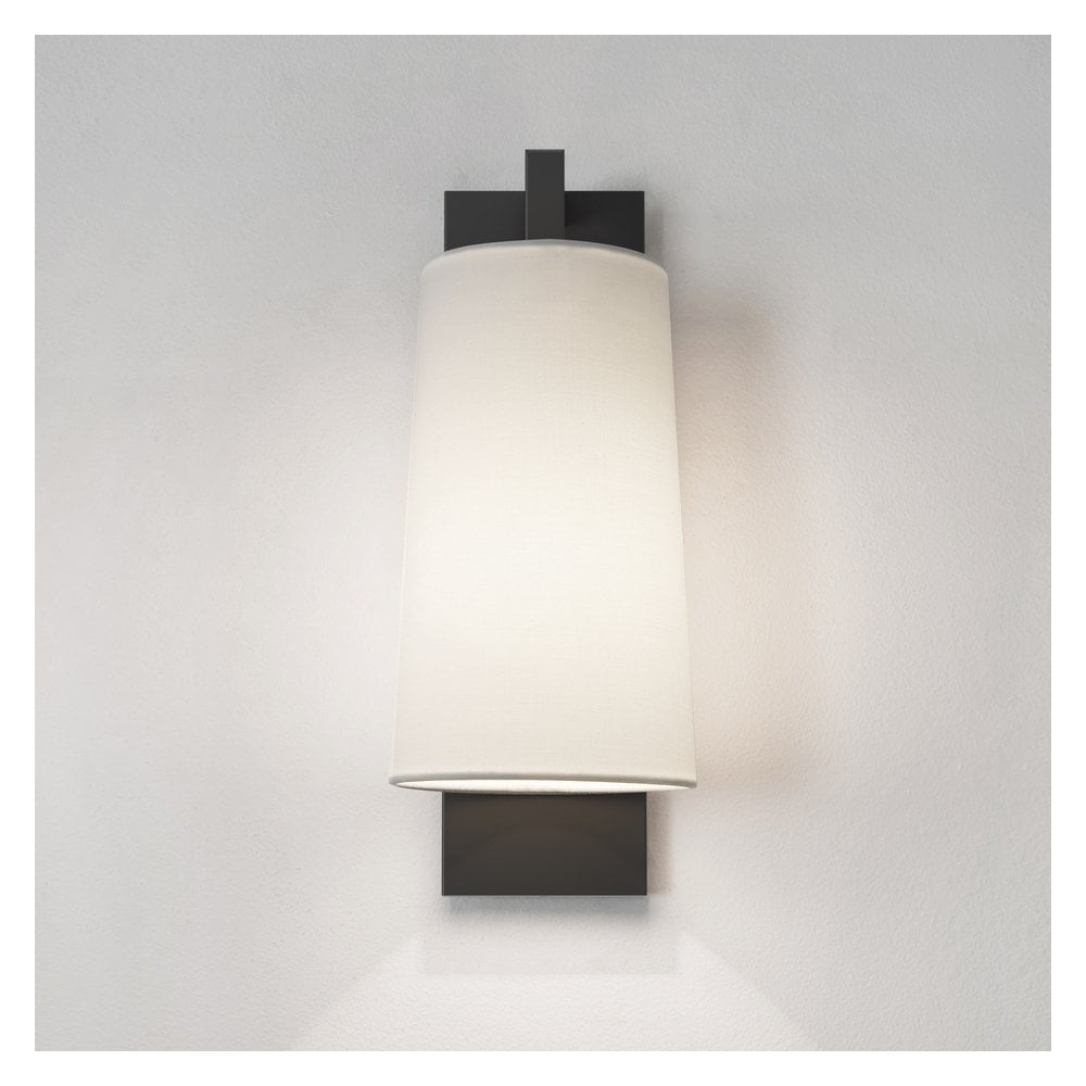 Lago 280 Matte Black Outdoor Wall Light