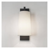 Lago 280 Matte Black Outdoor Wall Light