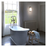 Lago 280 Matte Black Outdoor Wall Light