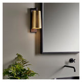 Lago 280 Matte Black Outdoor Wall Light