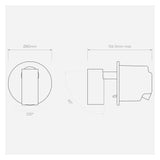 Matte Black Micro Recess LED Light