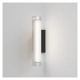 io 420 Matte Black LED Wall Light