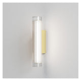 Elegant Brushed Gold LED Wall Light