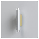 Elegant Brushed Gold LED Wall Light