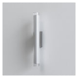 Sleek Chrome LED Wall Light Fixture