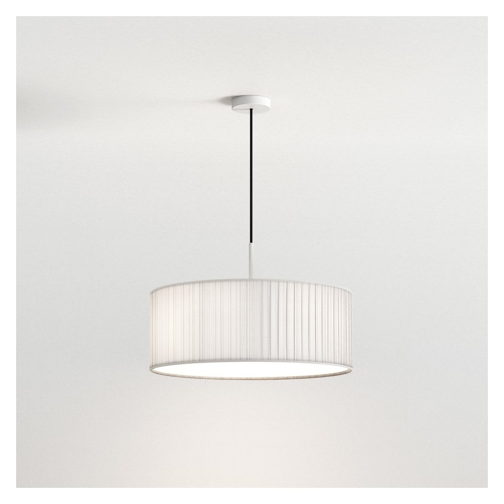 Stylish Matte White Cambria Pendant Light Fixture