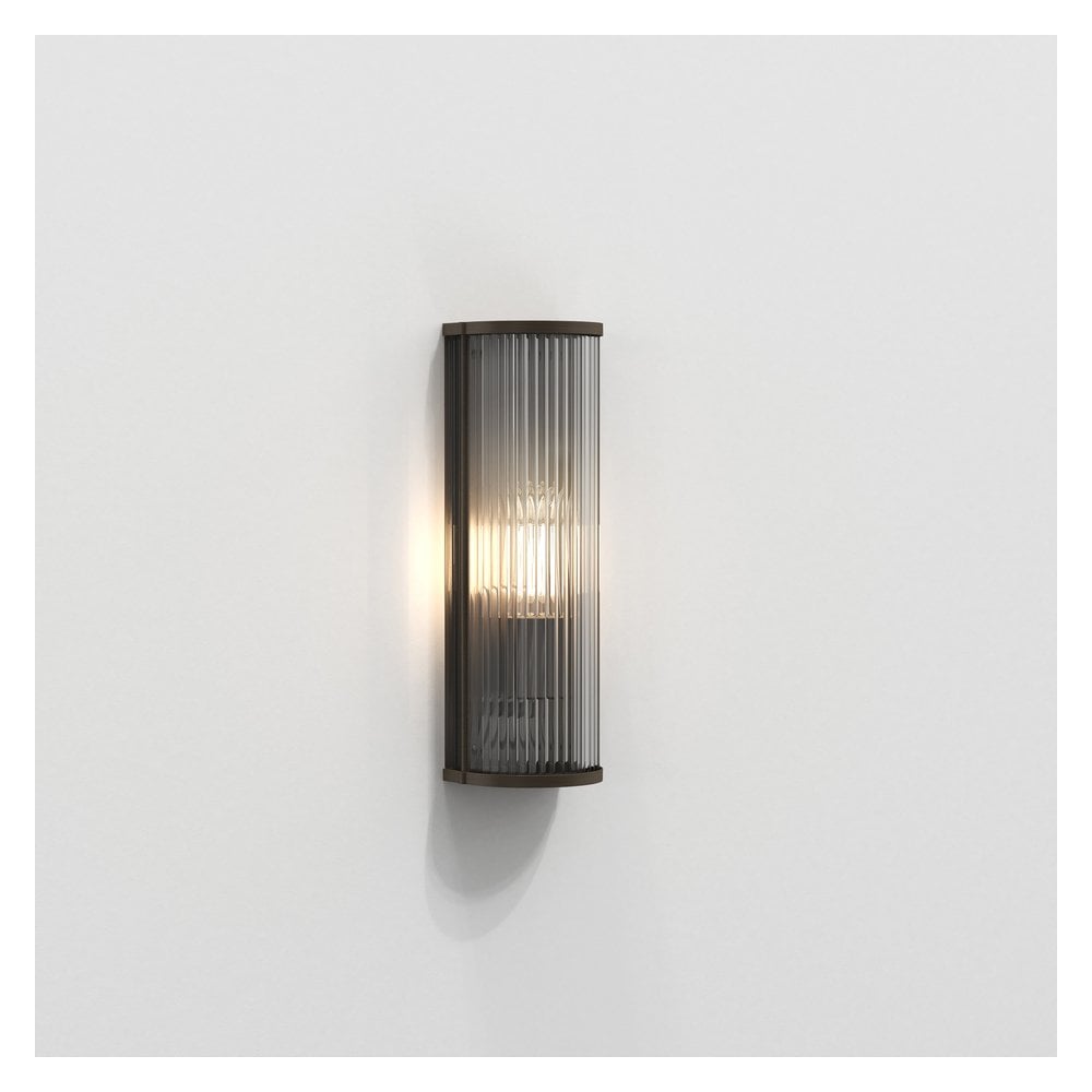 Avignon Bronze Round Wall Light Fixture