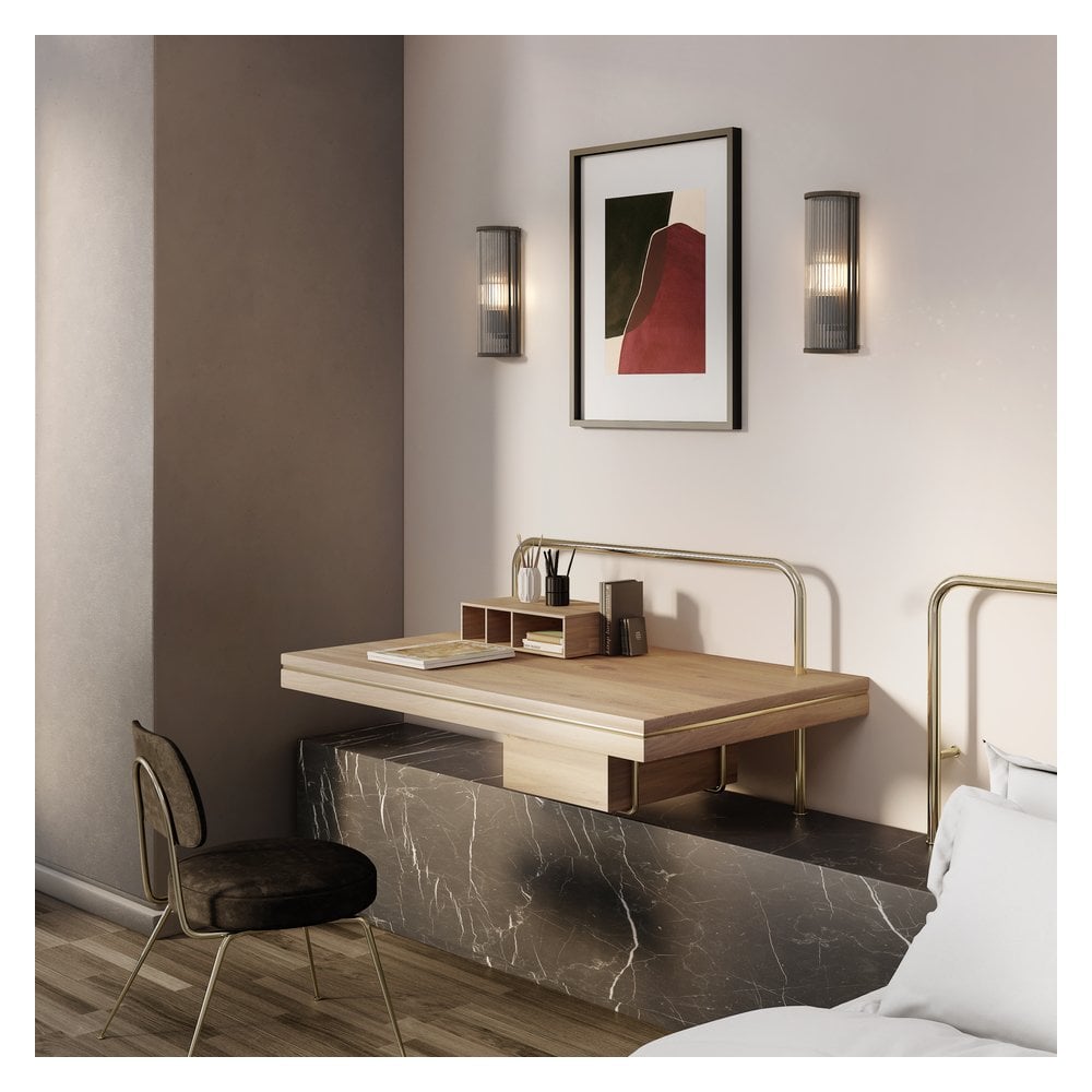 Avignon Bronze Round Wall Light Fixture
