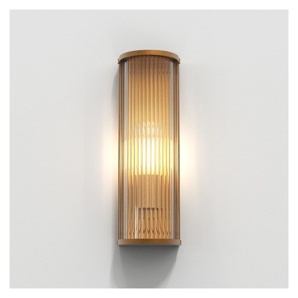 Antique Brass Avignon Round Wall Sconce