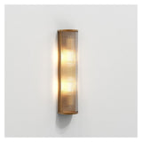 Vintage Brass Avignon Round Wall Light 525