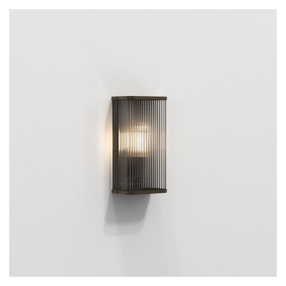 Avignon Bronze Square Wall Light - 300 mm