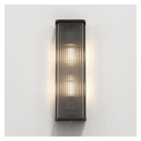 Avignon Square Bronze Wall Light Fixture