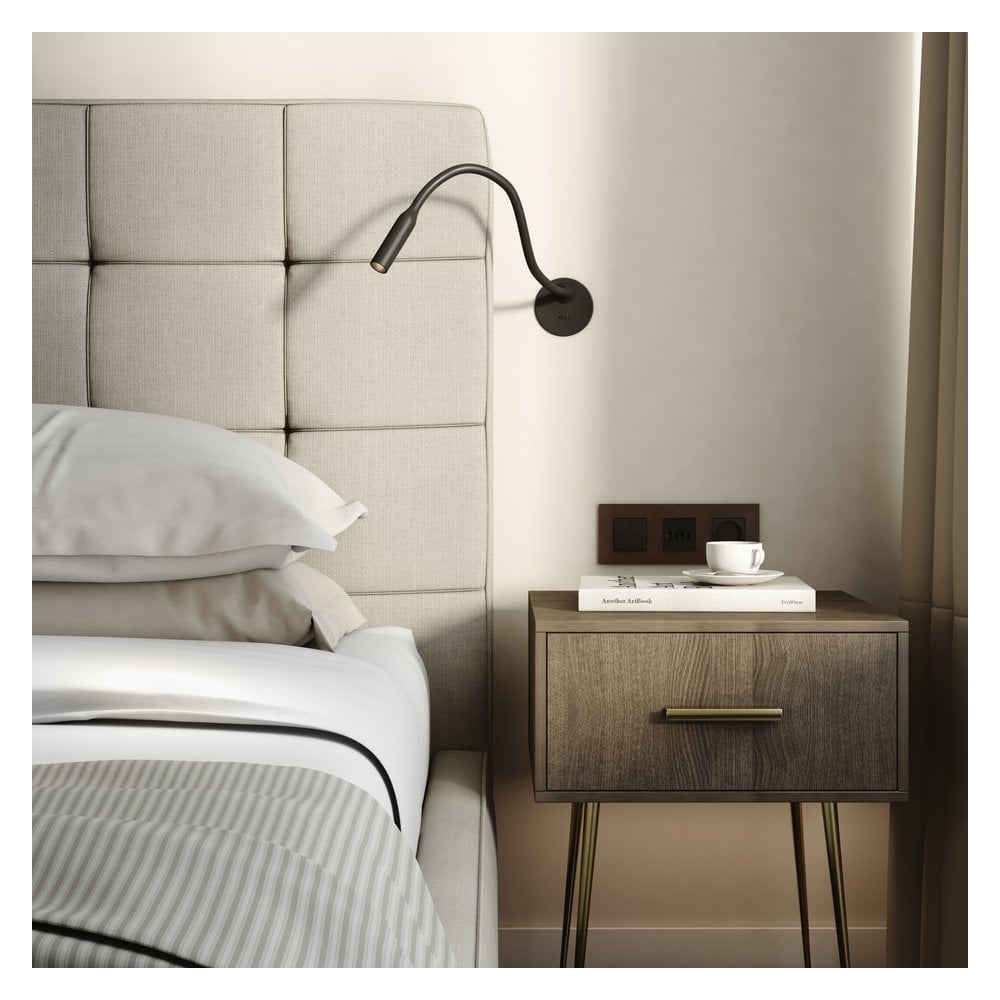 Matt Black Lucca Recessed LED Light