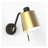Sleek Black Wall Sconce