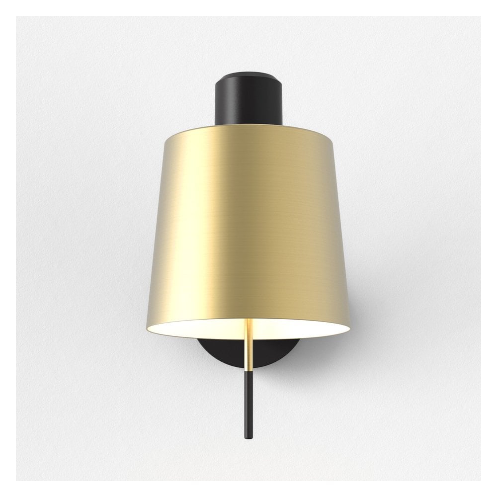 Sleek Black Wall Sconce