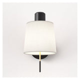 Sleek Black Wall Sconce
