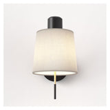 Sleek Black Wall Sconce