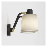 Edward Twin Matte Black Wall Light Fixture