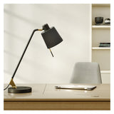 Edward Matte Black Desk Lamp