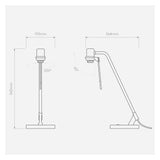 Edward Matte Black Desk Lamp