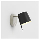 Sleek Nickel Wall Lamp with Integrated LED and Dimmable Functionality