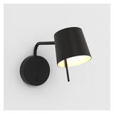 Miura Matte Black LED Swing Arm Light