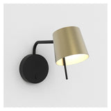 Miura Matte Black LED Swing Arm Light