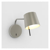 Miura Adjustable Matte Nickel LED Wall Lamp