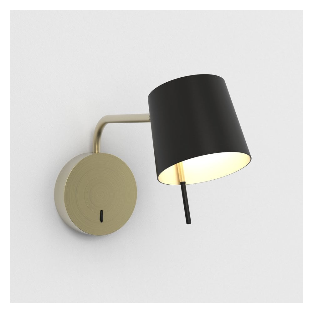 Miura Adjustable Matt Gold LED Wall Lamp