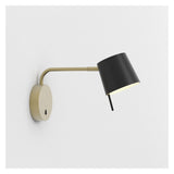 Miura Adjustable Matt Gold LED Wall Lamp
