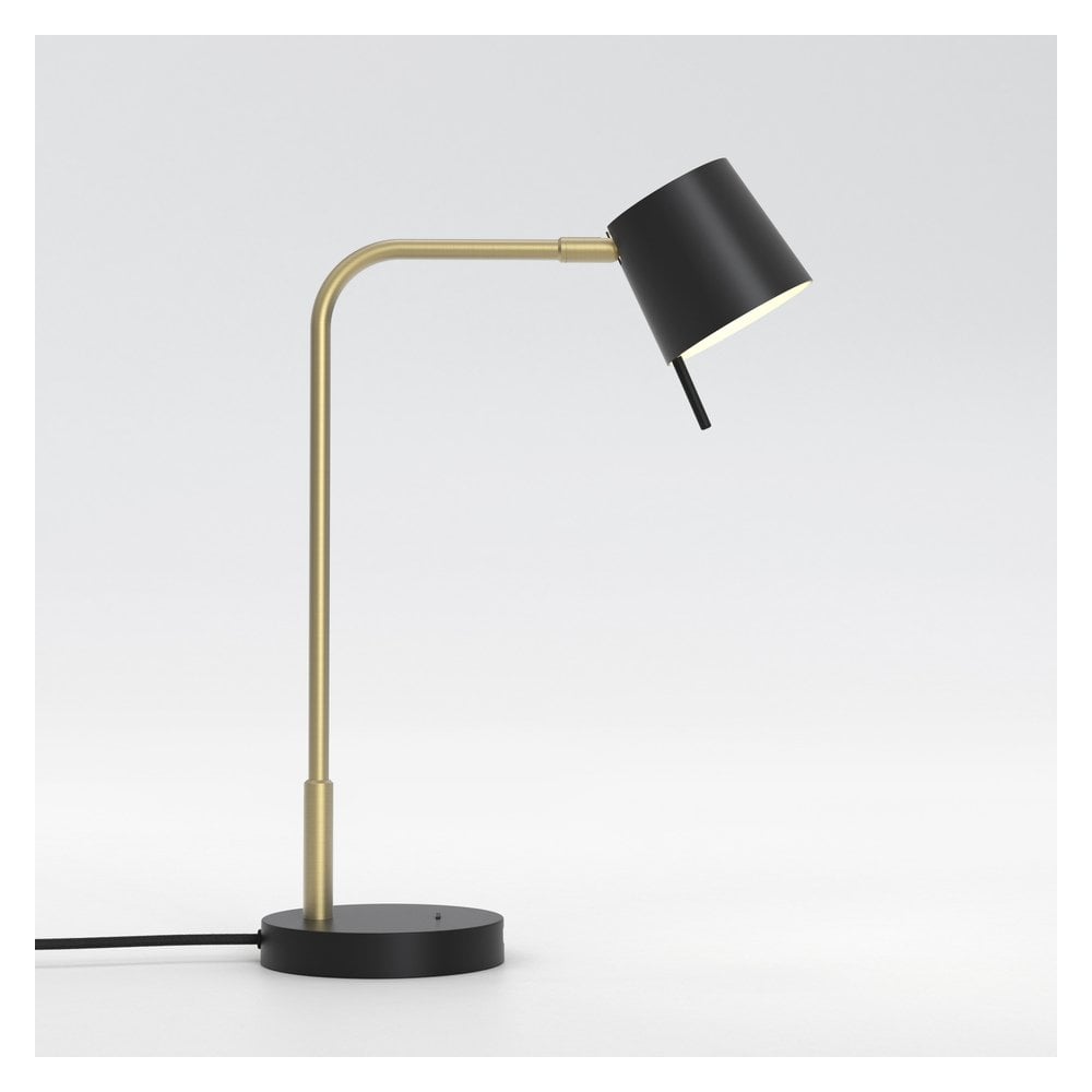 Miura LED Desk Lamp in Matte Gold Finish