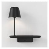 Elegant Matte Black Wall Sconce
